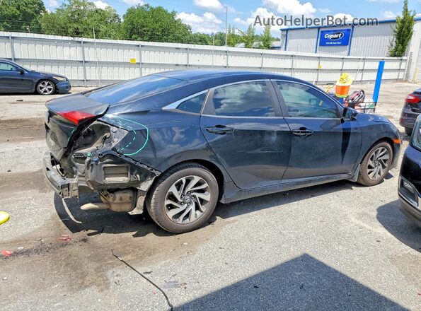 19XFC2F75GE094086 2016 HONDA CIVIC Black Tył prawy