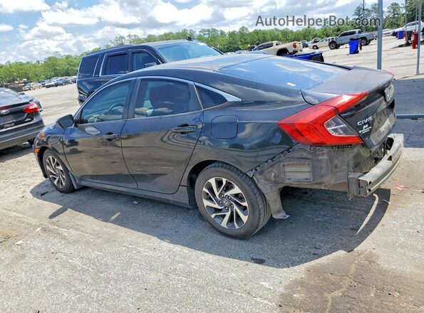 19XFC2F75GE094086 2016 HONDA CIVIC Black Tył lewy