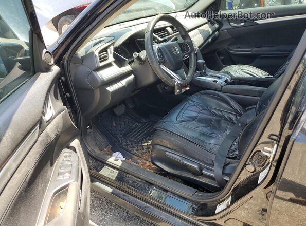 19XFC2F75GE094086 2016 HONDA CIVIC Black Widok deski rozdzielczej