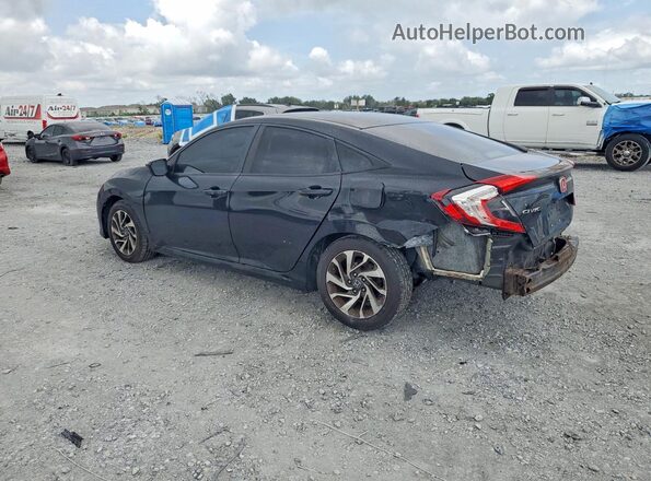 19XFC2F75GE217966 2016 HONDA CIVIC Черный Задняя левая четверть