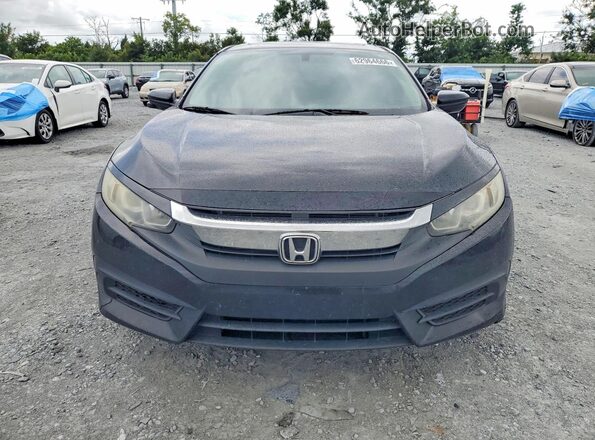 19XFC2F75GE217966 2016 HONDA CIVIC Черный Вид спереди
