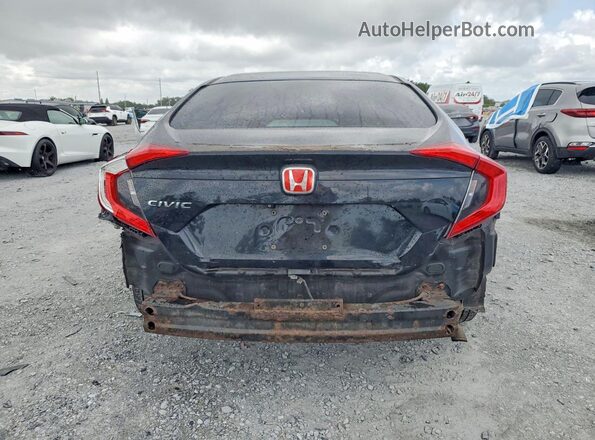 19XFC2F75GE217966 2016 HONDA CIVIC Черный Вид сзади