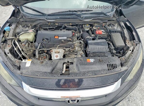 19XFC2F75GE217966 2016 HONDA CIVIC Черный Вид задней части салона