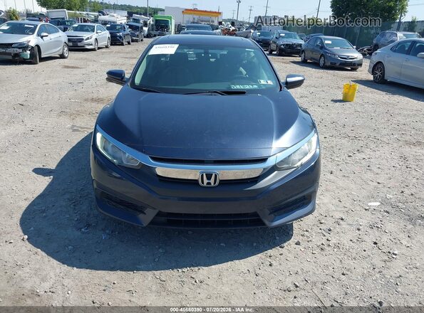 19XFC2F75GE238798 2016 HONDA CIVIC Dark Blue Вид щитка приладів