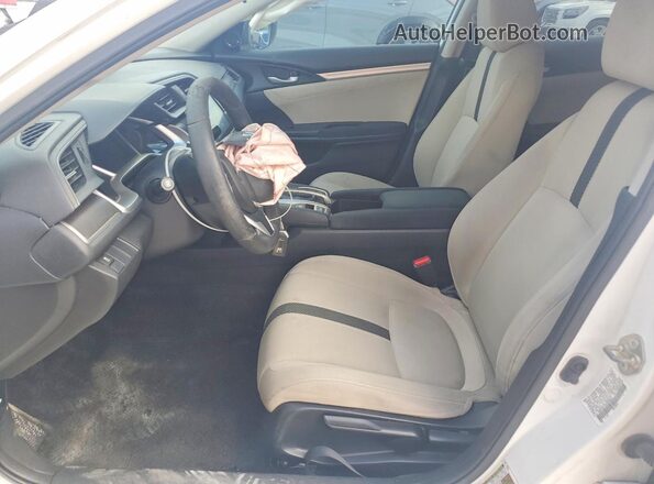 19XFC2F75HE009457 2017 HONDA CIVIC White Front interior view