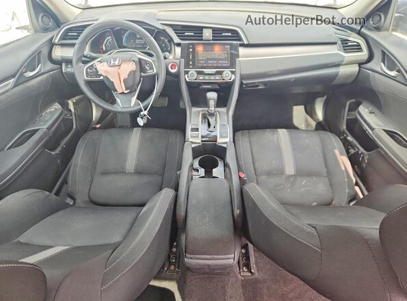 19XFC2F75HE024685 2017 HONDA CIVIC Gray Vista del salpicadero