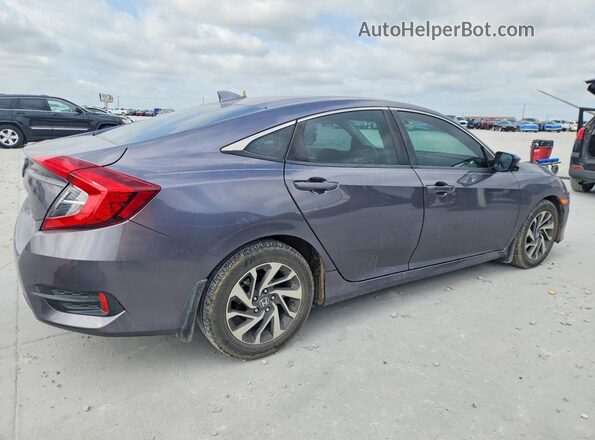 19XFC2F75HE024685 2017 HONDA CIVIC Gray Trasero derecho