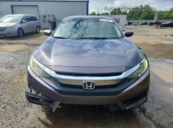 19XFC2F75HE078200 2017 HONDA CIVIC Gray წინა ხედი