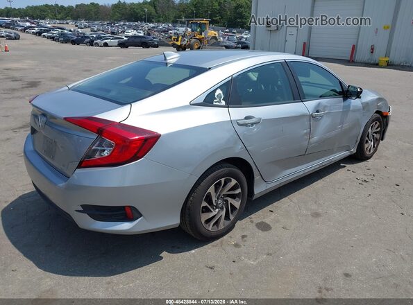 19XFC2F75HE226717 2017 HONDA CIVIC Silver Trasero derecho