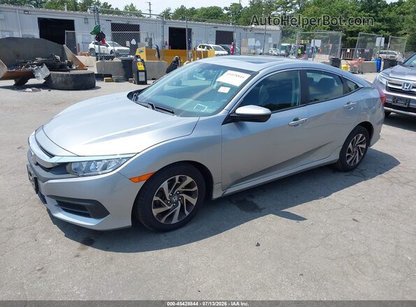 19XFC2F75HE226717 2017 HONDA CIVIC Silver Vista tres cuartos delantera izquierda