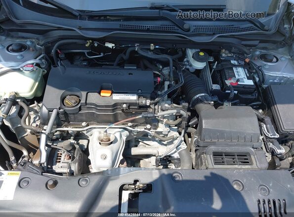 19XFC2F75HE226717 2017 HONDA CIVIC Silver Vista trasera