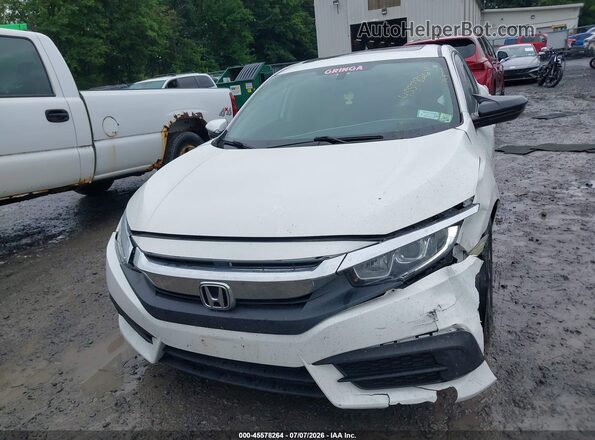19XFC2F75HE228449 2017 HONDA CIVIC White ხელსაწყოთა პანელის ხედი