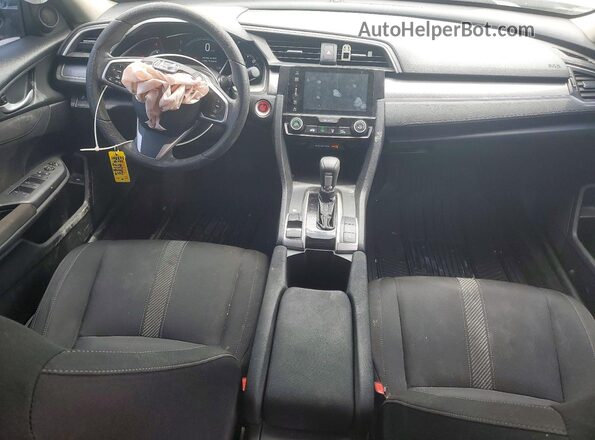 19XFC2F75JE019444 2018 HONDA CIVIC Gray Widok deski rozdzielczej