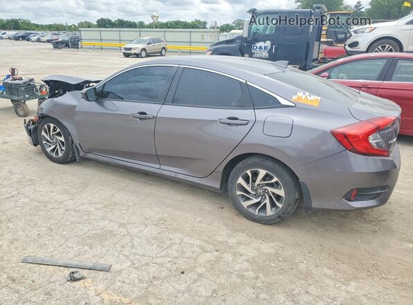 19XFC2F75JE019444 2018 HONDA CIVIC Gray Tył lewy