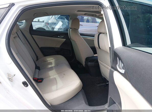 19XFC2F75JE043985 2018 HONDA CIVIC White Вид наклейки з VIN-кодом