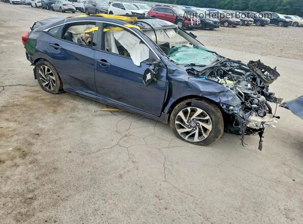19XFC2F76GE076521 2016 HONDA CIVIC Black წინა მარჯვენა