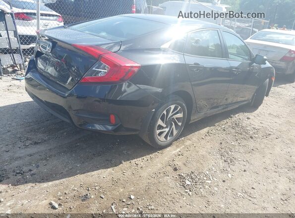 19XFC2F76GE206829 2016 HONDA CIVIC Черный Задняя правая четверть