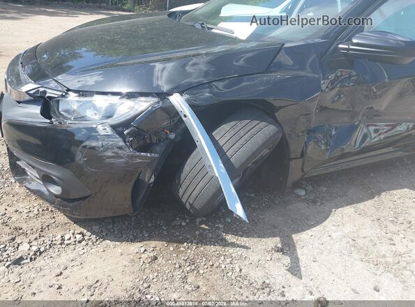 19XFC2F76GE206829 2016 HONDA CIVIC Черный Вид спереди