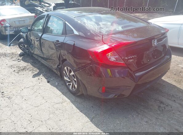 19XFC2F76GE206829 2016 HONDA CIVIC Черный Задняя левая четверть