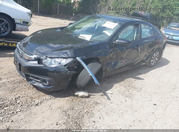 19XFC2F76GE206829 2016 HONDA CIVIC Черный Передняя левая четверть