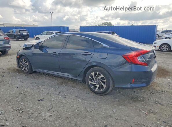 19XFC2F76GE222092 2016 HONDA CIVIC Blue Հետևի ձախ