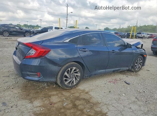 19XFC2F76GE222092 2016 HONDA CIVIC Blue Հետևի աջ