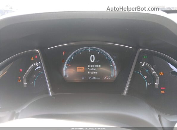 19XFC2F76GE227082 2016 HONDA CIVIC Purple Widok tylnych siedzeń