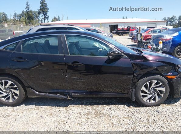 19XFC2F76GE227082 2016 HONDA CIVIC Purple Widok z przodu