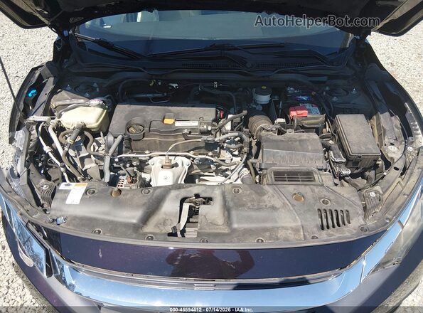 19XFC2F76GE227082 2016 HONDA CIVIC Purple Widok z tyłu