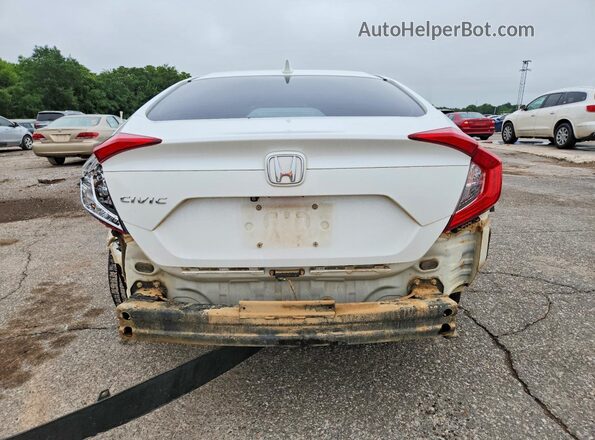 19XFC2F76HE009189 2017 HONDA CIVIC White Widok z tyłu