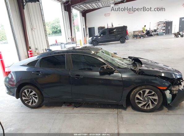 19XFC2F76HE011573 2017 HONDA CIVIC Blue ხელსაწყოთა პანელის ხედი