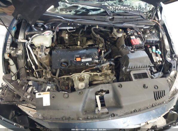 19XFC2F76HE011573 2017 HONDA CIVIC Blue უკანა ხედი