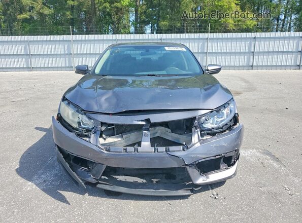 19XFC2F76HE031578 2017 HONDA CIVIC Gray წინა ხედი