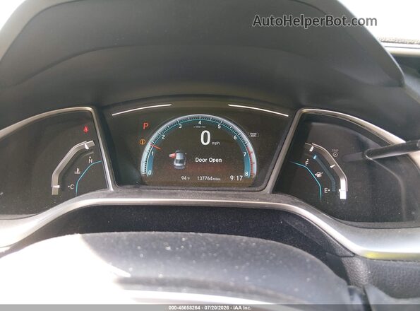 19XFC2F76HE040104 2017 HONDA CIVIC Black Հետևի նստատեղերի տեսք