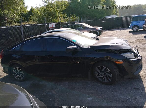 19XFC2F76HE040104 2017 HONDA CIVIC Black Սալոնի հետևի տեսք