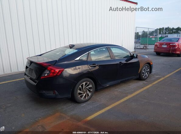 19XFC2F76HE048204 2017 HONDA CIVIC Black Հետևի աջ
