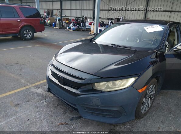 19XFC2F76HE048204 2017 HONDA CIVIC Black Դիմացի տեսք