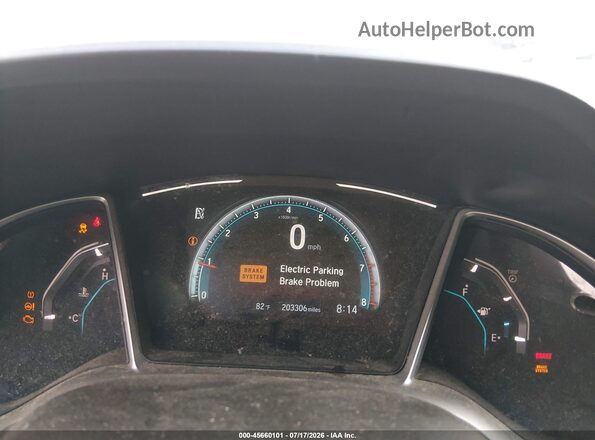 19XFC2F76HE048204 2017 HONDA CIVIC Black Հետևի նստատեղերի տեսք