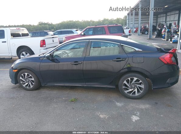 19XFC2F76HE048204 2017 HONDA CIVIC Black Սալոնի հետևի տեսք