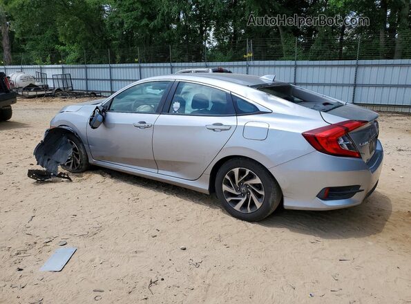 19XFC2F76HE072423 2017 HONDA CIVIC Silver Հետևի ձախ
