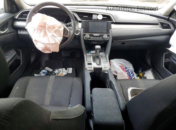 19XFC2F76HE072423 2017 HONDA CIVIC Silver Առջևի վահանակի տեսք