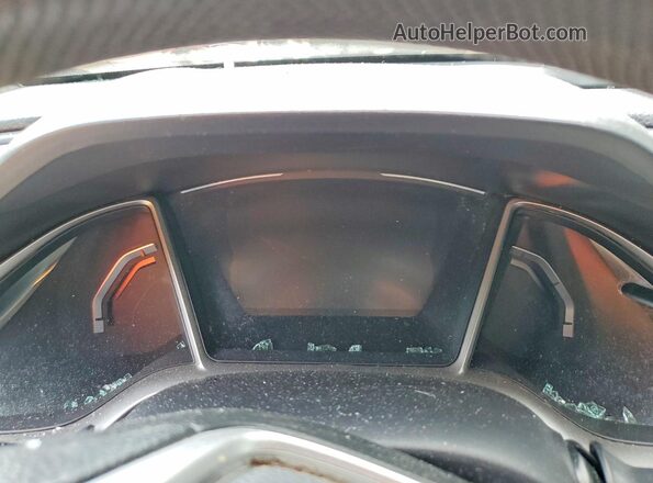 19XFC2F76HE072423 2017 HONDA CIVIC Silver Սարքավորումների վահանակի տեսք