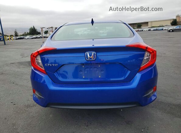 19XFC2F76HE081302 2017 HONDA CIVIC Синий Вид сзади