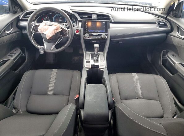 19XFC2F76HE081302 2017 HONDA CIVIC Синий Вид панели приборов