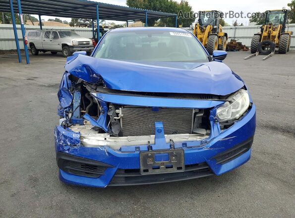 19XFC2F76HE081302 2017 HONDA CIVIC Синий Вид спереди