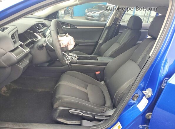 19XFC2F76HE081302 2017 HONDA CIVIC Синий Вид салона спереди