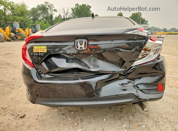 19XFC2F76HE208114 2017 HONDA CIVIC Black Vista trasera