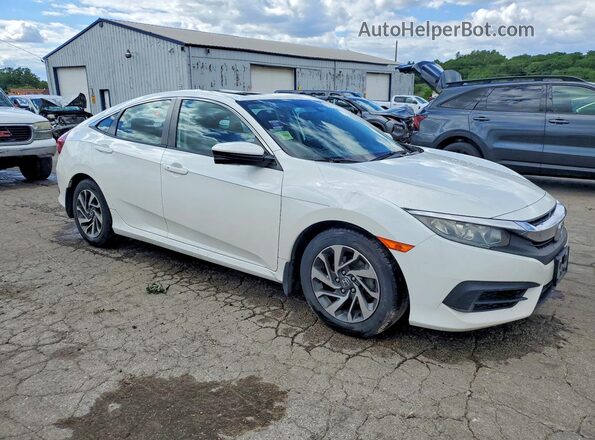 19XFC2F76JE034048 2018 HONDA CIVIC White Delantero derecho