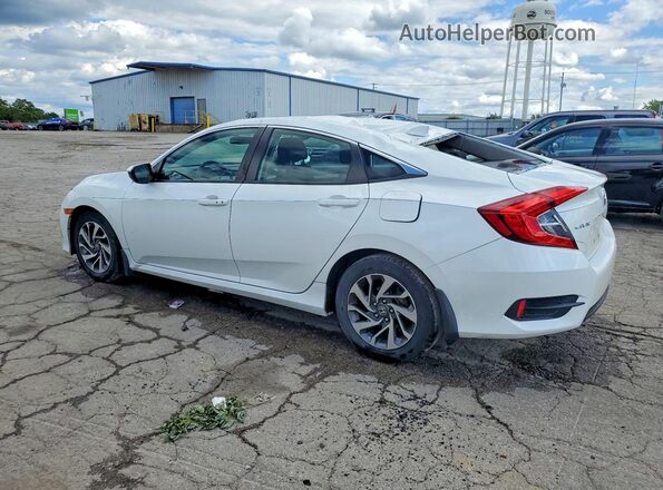 19XFC2F76JE034048 2018 HONDA CIVIC White Trasero izquierdo
