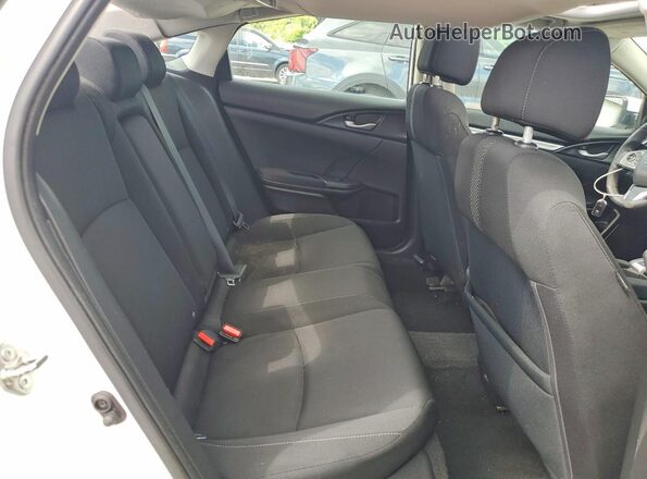 19XFC2F76JE034048 2018 HONDA CIVIC White Vista de los asientos traseros